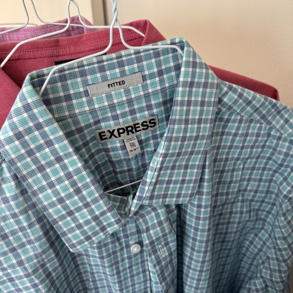 Men's Express Long Sleeve Shirts - Bundle of 9 - Picture 9 of 12